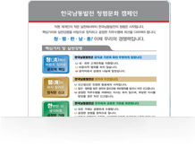 한국남동발전 청렴문화 캠페인 이미지